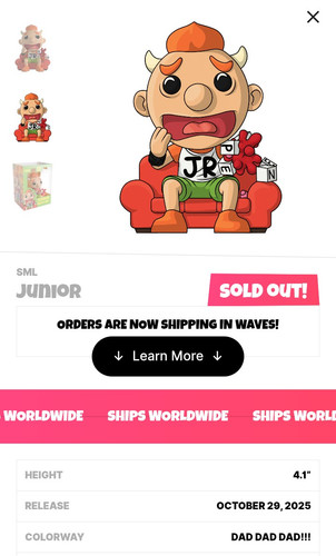 Youtooz sml junior - youtooz,