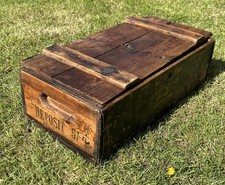 Vintage Antique Wooden  Crate