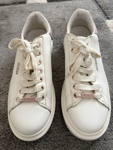 Guess white pink low - white/pink,