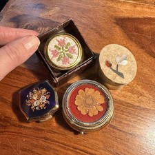 Vintage Trinket Pill Boxes