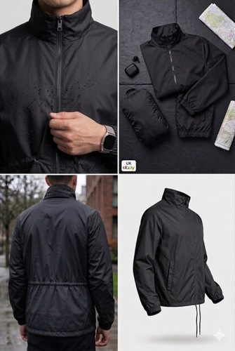 Lightweight unisex rain - rain, jacket