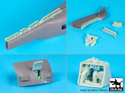 Black dog westland - dog, 1/48