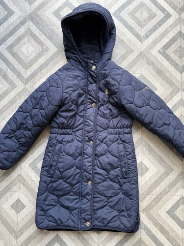 Joules thea girls navy quilted - thea,