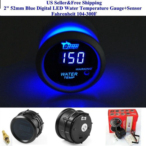 52mm blue digital - digital, led