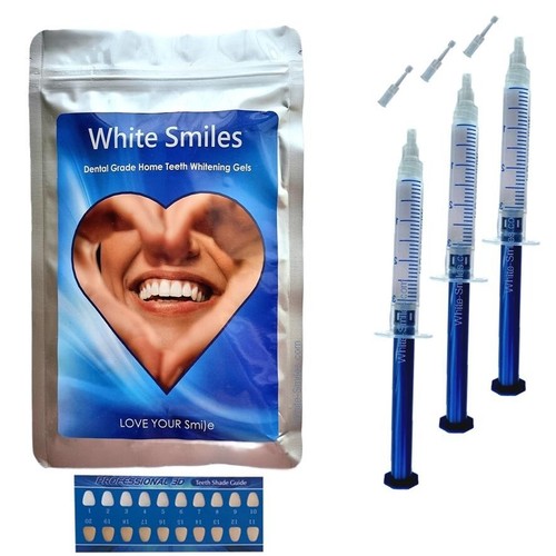 Strong teeth whitening - teeth, gels