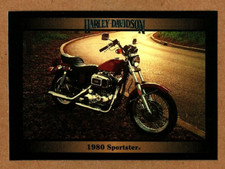 1992 Collect-a-card Harley