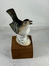 Mucking Bird Figurine Crown Staffordshire J. Bromley nr 264 9cm tall