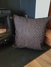 4 of 22 x 22 inch Dark Brown, Light Brown & Mink cushion covers