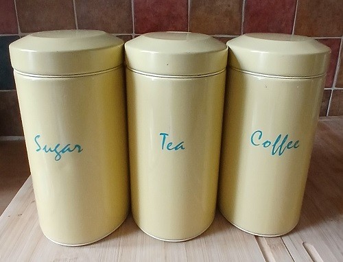 Brabantia yellow tin - brabantia,