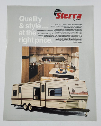 Brochure 1990s sierra - brochure, by