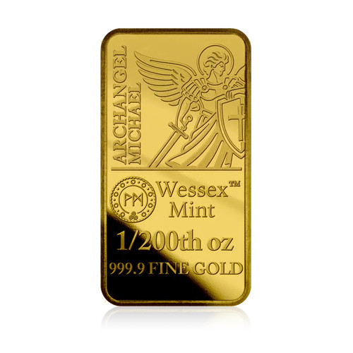 200oz archangel michael - 1/200oz, gold