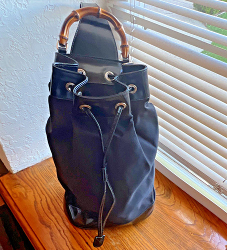 Vintage gucci black patent - vintage,