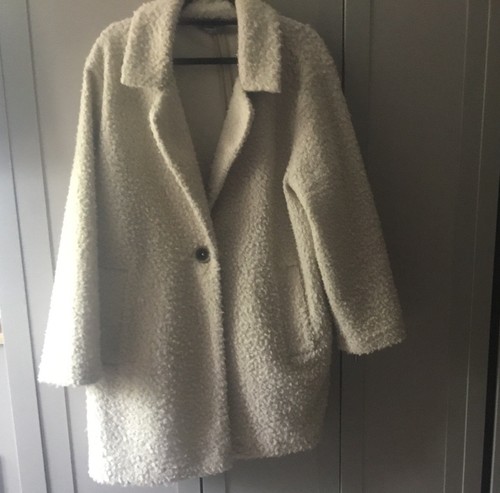 Cream ladies teddy - , coat