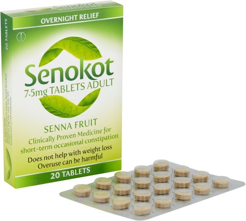 Senokot 5mg tablets - senokot, 7.5mg