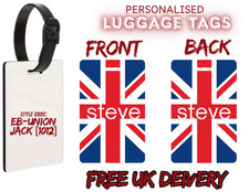 Union Jack Customised Luggage