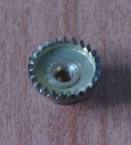 Meccano brass dia - 0.75, in.
