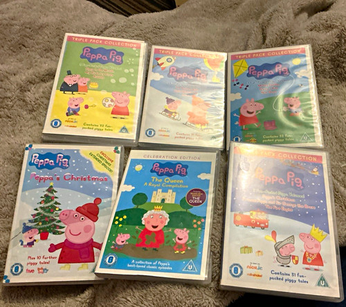 Peppa pig dvd bundle - pig, triple