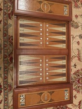 Franklin Mint Excalibur Backgammon Set Limited Edition