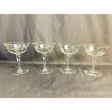 Vintage Champagne Glasses with