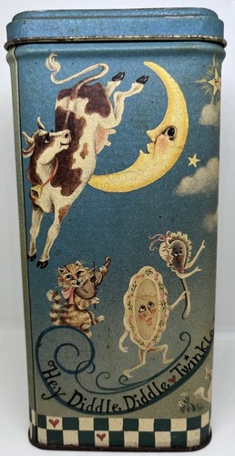 Nursery rhyme tin - nursery, can