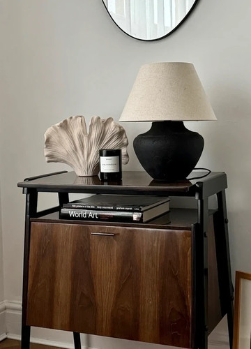 Large midcentury japandi shell