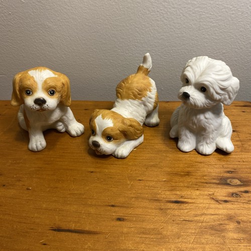 Vintage homco ceramic dog - homco,