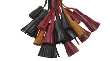 Real Leather Tassel pair Bag