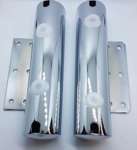 Chrome feet tube - feet, pipe