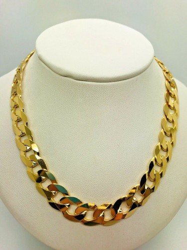 9ct yellow solid gold curb - 9ct,