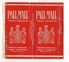 Old EMPTY cigarette packet