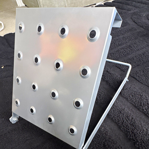 Metal ladder platform stand - metal, platform/stand
