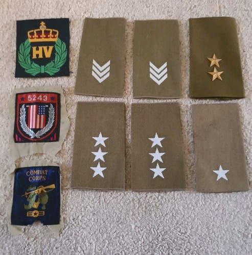 Mixed military rank slides - mixed,