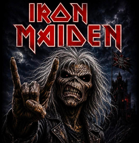 Iron maiden sew on - , patch