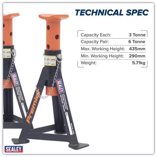 Sealey axle stands jack - stands, /