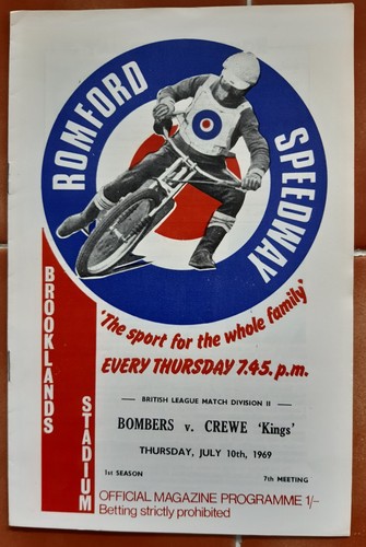 Romford crewe speedway - romford,