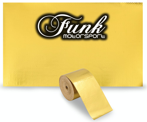 Gold reflective heat sheet - gold,