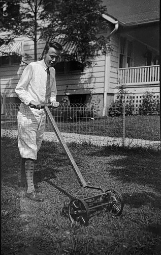 Vintage photo negative man - photo,