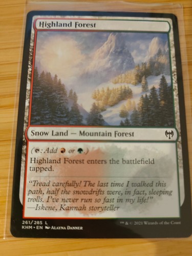 Mtg highland forest 261 - highland,