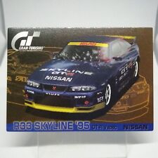 043 R33 Skyline '95 GT-R Vspec Nissan Gran Turismo Hint Card Collection RETRO