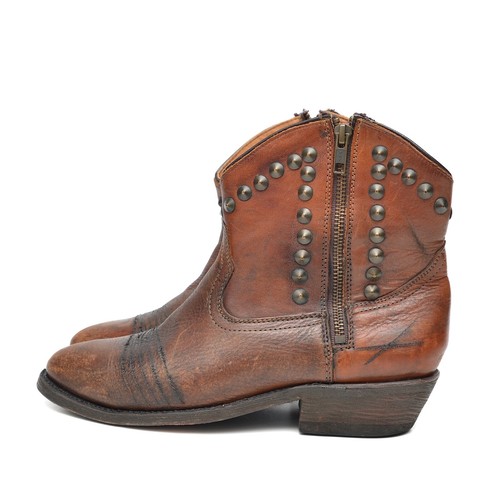 Ash hand made brown leather - hand,