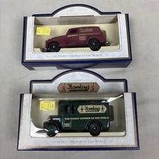 Lledo Hamleys Toy Shop London Set Pair Two 2 Die Cast Delivery Vans Boxed