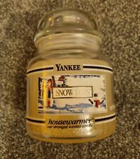 Yankee Candle Snow Days 14.5 Oz Candle Rare Black Label Unburned! Vhtf.