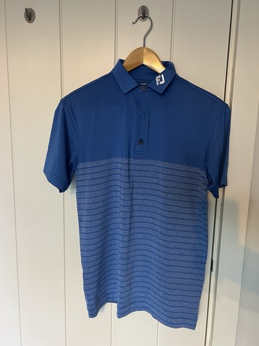 Footjoy golf polo shirt blue - polo,