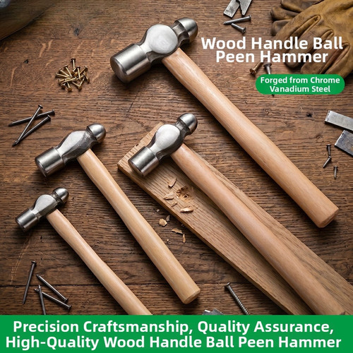Ball peen hammer - peen, flat