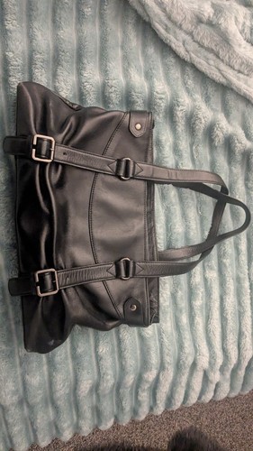 Tula black leather handbag - leather,