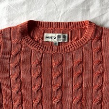 Womens Musto Cable Knit Jumper