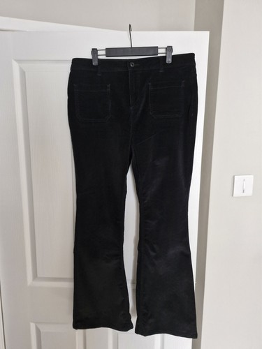 Womens black corduroy - womens,
