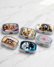 Rectangle Metal Pill Box - 2