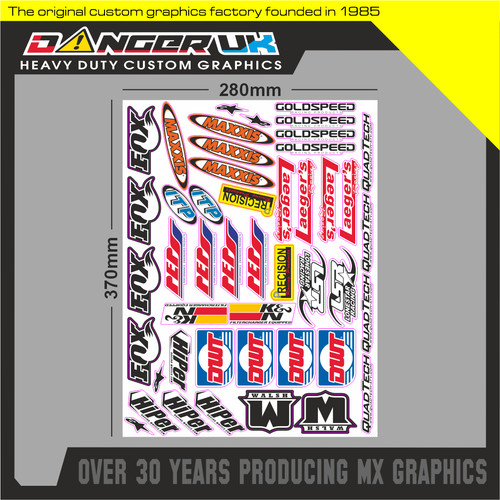 Quad atv stickers decals - atv,