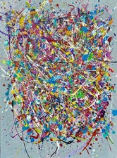 Jackson Pollock Style Large